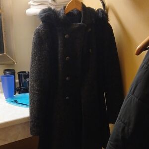 Liz Claiborne Charcoal Outerwear